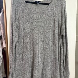GAP Heather Gray Women's Crew Neck Sweater XL